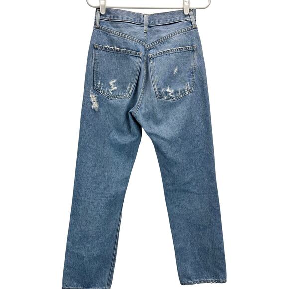 AGOLDE 90's Mid Rise Loose Fit in Fall Out Size 24 - Picture 3 of 13